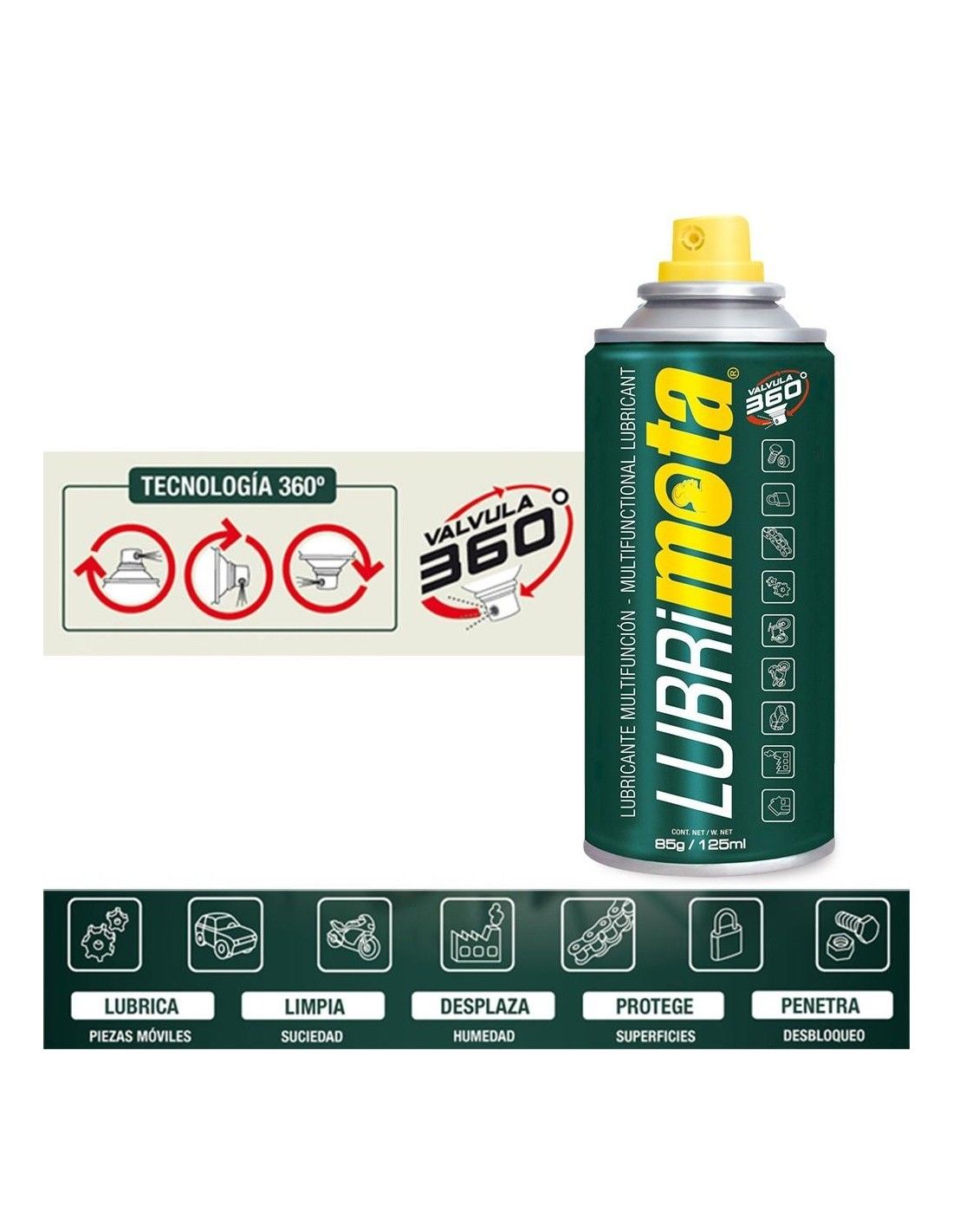 2 unidades de spray de grafito para cerraduras, polvo de grafito lubricante  en seco, lubricante para cerraduras de puertas, lubricante de aceite para