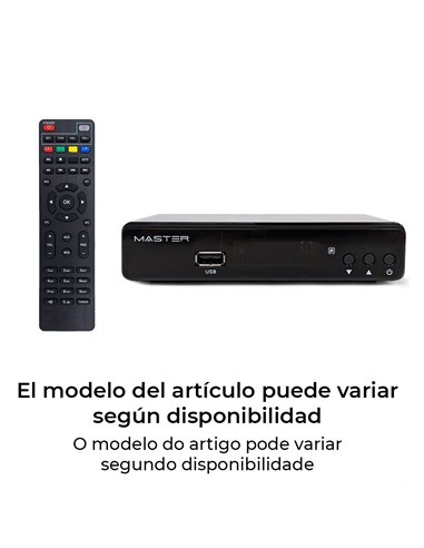 Receptor digital terrestre tdt dvb-t2 hevc