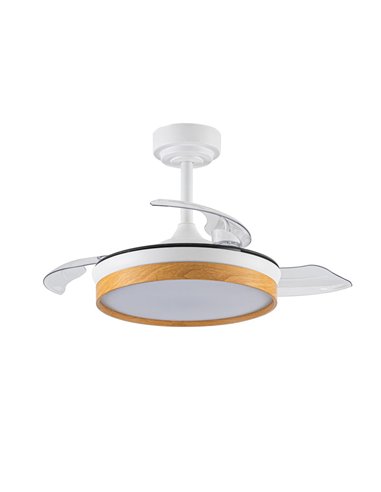 Ventilador LED aspas plegables Panam Mini Haya 46W 5520Lm CCT