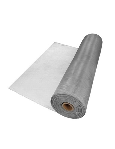 Tela Mosquitera Aluminio 18x14 Ancho 60 cm. Rollo 30 Metros. Malla Mosquitera Aluminio Anti Mosquitos, Antimoscas,