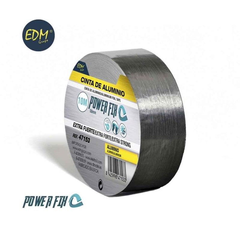 Ruban multiuso d'aluminium 10m x 50mm 