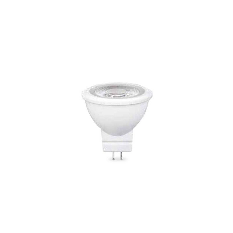 Lâmpada LED 2W MR11 35mm 12V 150 lumens luz quente 2700K