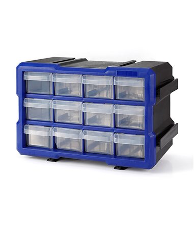 Organizador apilable de 12 cajones workpro