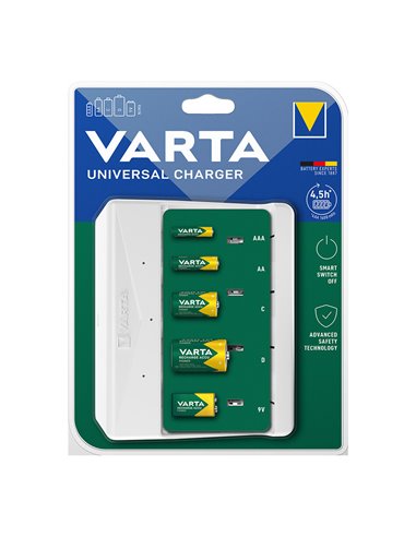 Cargador universal de pilas 57658 varta