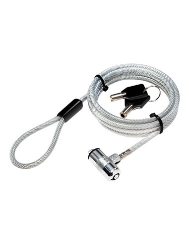 Cable antirrobo para portatil ultrafino con 2 llaves logilink