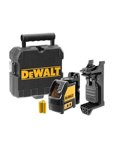 S.of. nivel láser autonivelante verde de 2 líneas en cruz (horizontal y vertical) dw088cg-xj dewalt