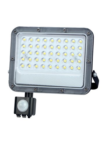 Proyector aluminio LED Belinta con sensor 30W 4000K IP65 Negro