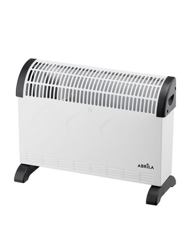 Convector Falla 2000w Blanco 3potencias Termost.regulable, Protecc.sobrecalentamiento,Asa Y Funcion Turbo 39x53x20cm