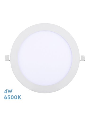 Downlight Tanzanita 4w 6500k Blanco 380lm 1,3x8,2x8,2 Cm Corte 7d