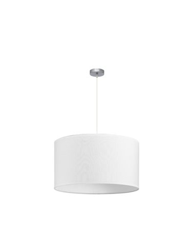 Colgante Dori 3xe27 Niquel/blanco Regx60x60 Cm Sin Difusor