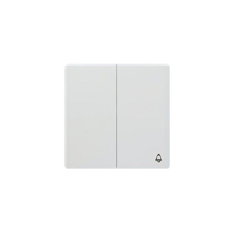 Tecla doble con campana blanco Siemens Delta Style 5TG72701WH10