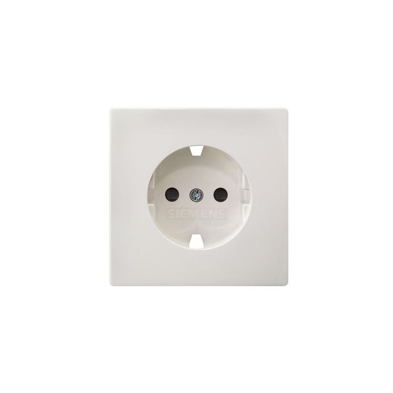 Couvrir schuko blanc Siemens Delta Style 5UH12732WH