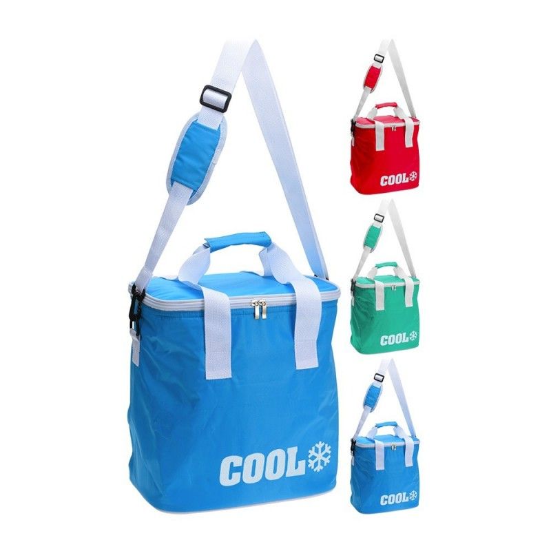 Bolsa tipo nevera 18l con bandolera ajustable 290x310x210mm colores surtidos EDM 76714