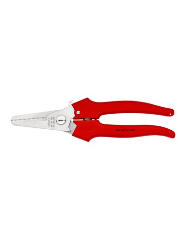 Tijeras universales con revestimiento de plástico pulida 190 mm 9505190 knipex