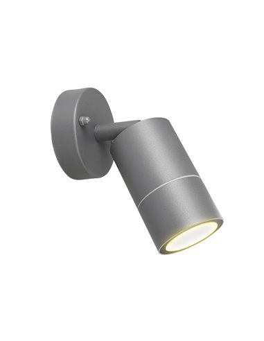 Lampara Aplique Exterior GU10 IP44 Color Antracita Aplique Techo, Luz Jardín, Lámpara Jardín, Luz Exterior, Aplique Jardín