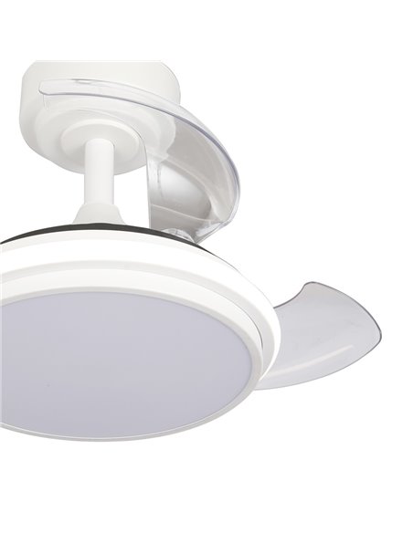 Ventilador LED Antila Mini XS Blanco 35W 3000Lm CCT