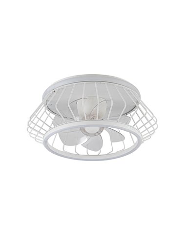 Ventilador Plafón LED Cobra Blanco 50W 4800Lm. CCT Dim