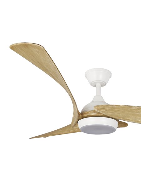 Ventilador de techo LED Enna Blanco 24W 2400Lm CCT Dim