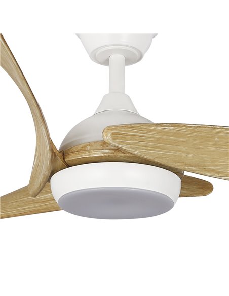 Ventilador de techo LED Enna Blanco 24W 2400Lm CCT Dim
