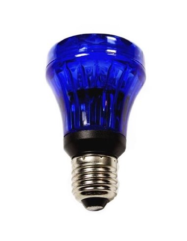 Ampoule flash E27 10W bleue