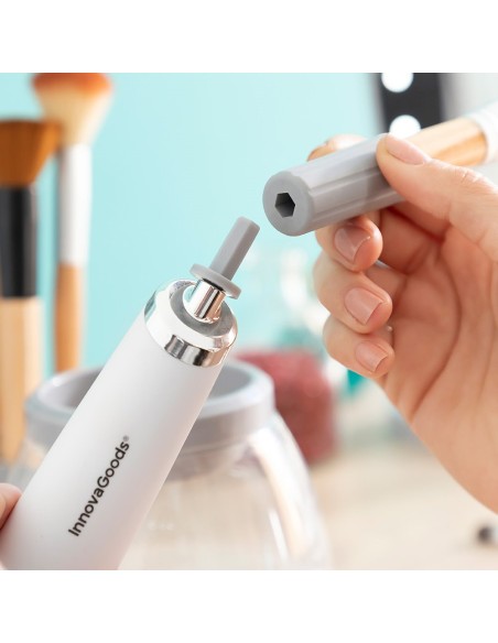 Maklin INNOVAGOODS Detergente e asciuga pennelli per trucco automatico