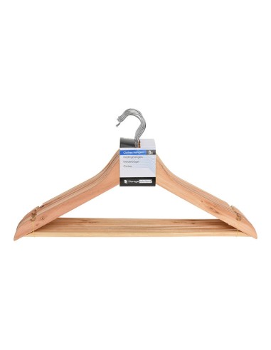 Set of 8 wooden hangers STORAGE SOLUTIONS KH1000030