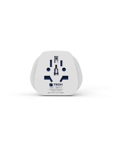 Adaptador de entrada múltipla em todo o mundo Saída de plugue europeu TRAVEL BLUE TB-901