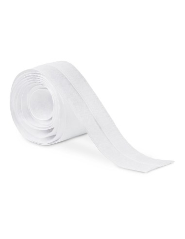 Gancho para fecho de rolo adesivo 20mm x 1,5m branco INOFIX 2144-2