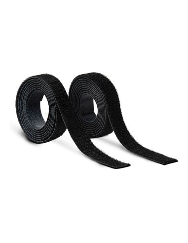 Thermal adhesive roll closure hook loop 20mm x 1.5m black INOFIX 2145-3