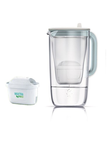 Caraffa filtrante in vetro blu 1 filtro Maxtra Pro 2,5l BRITA 1050449