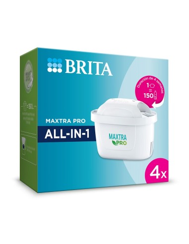 Pack 4 Maxtra Pro all-in-1-4 meses BRITA 1050811