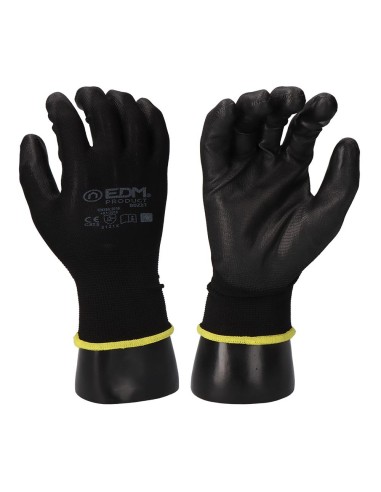 Keep Safe polyester glove size 8 EDM