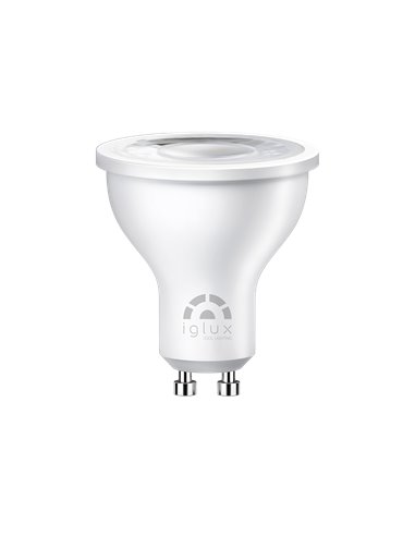 Lámpara led 60º 7w gu10 3000ºk dicroica