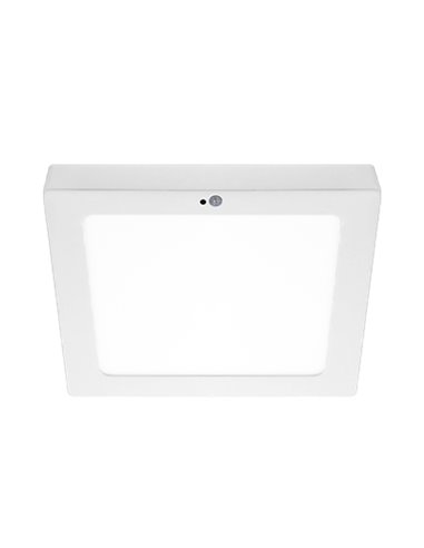 Downlight superficie cuadrado pir 20w 4000ºk