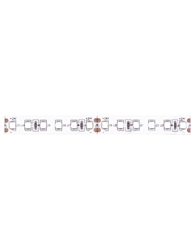 Tira led 24v 12w smd2835 ip20 3000ºk - 5 metros