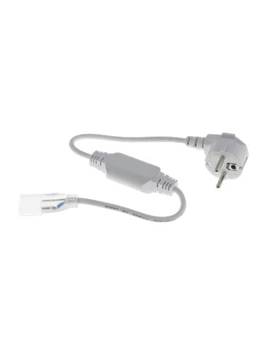 Conector inicio neon blanco