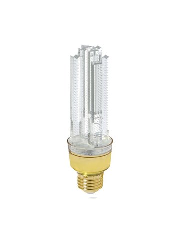 Lampara cristal tower oro