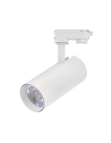 Proyector de carril multi cct 3 en 1 20w blanco