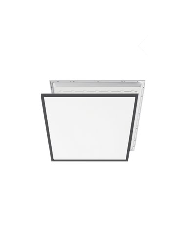 Panel led negro 40w 60x60 serie iglux 4000k