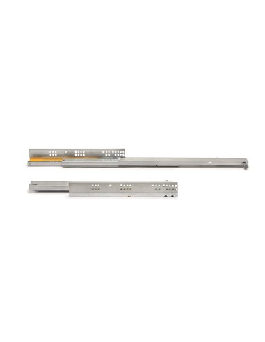 Emuca Gas struts for folding doors, strength 6 kg, length 80 mm, with hooks, Metal-grey, 10 pcs.