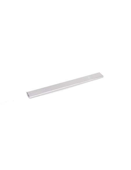 Emuca LED-Einbauleuchte Kaus USB Aufladbar mit switch, L 400 mm, Matt eloxiert, Kunststoff und Aluminium