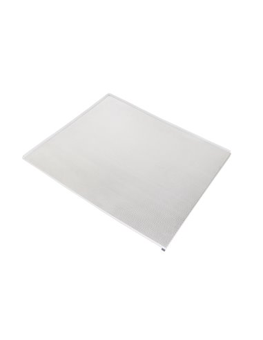 Emuca Protector de fondo para muebles de cocina, tablero 16mm, módulo 600mm, 568x580mm, Plástico y Aluminio, Aluminio natural