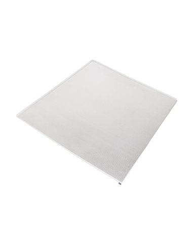 Emuca Protector de fondo para muebles de cocina, tablero 16mm, módulo 800mm, 768x580mm, Plástico y Aluminio, Aluminio natural