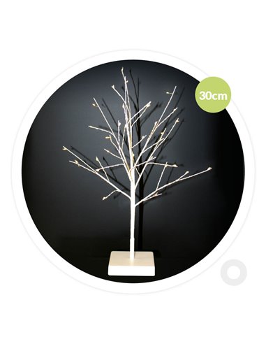 Cumia LED decorative tree 30cm 2xAA White