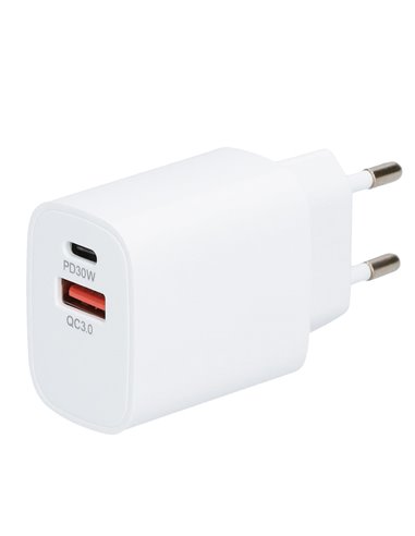 Chargeur GaN USB C+A