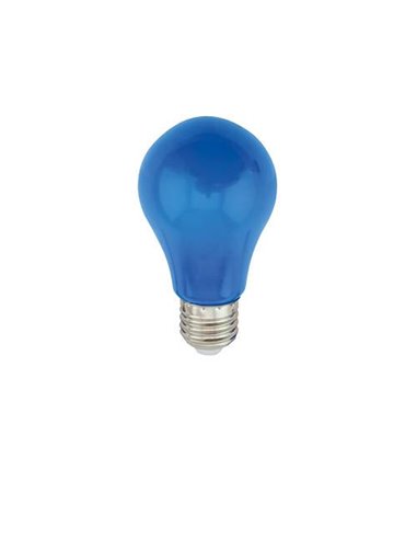 Bombilla LED estándar 1W E27 Azul