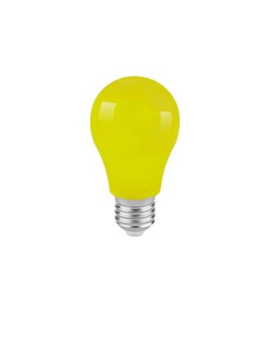 Lampadina LED standard 1W E27 Gialla