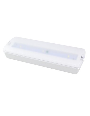 Lampada di emergenza Gunza LED con autotest da 3W