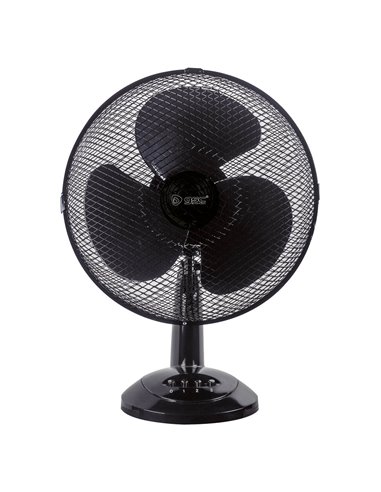 Lindi table fan Ø34cm 40W Black