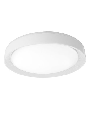 Plafón Lucy Blanco LED 60W 3000-4200-6500K 5400lm (Ø50x50x7,5cm) con Mando